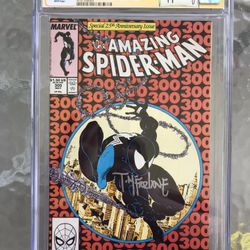 Amazing Spider-Man #300 (1988) CGC 9.0 — Signed (SS) Todd McFarlane; 1st Venom
