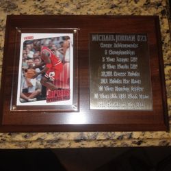 Michael Jordan Plaque