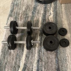 Dumbbells Adjustable 