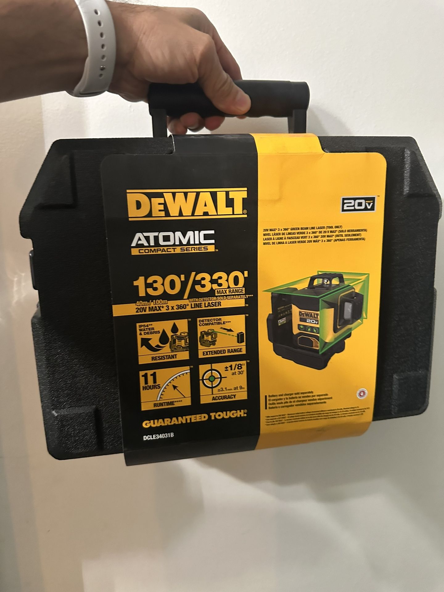 20v 3 beam 360 Degree 3plane Laser Level Tool Only $400