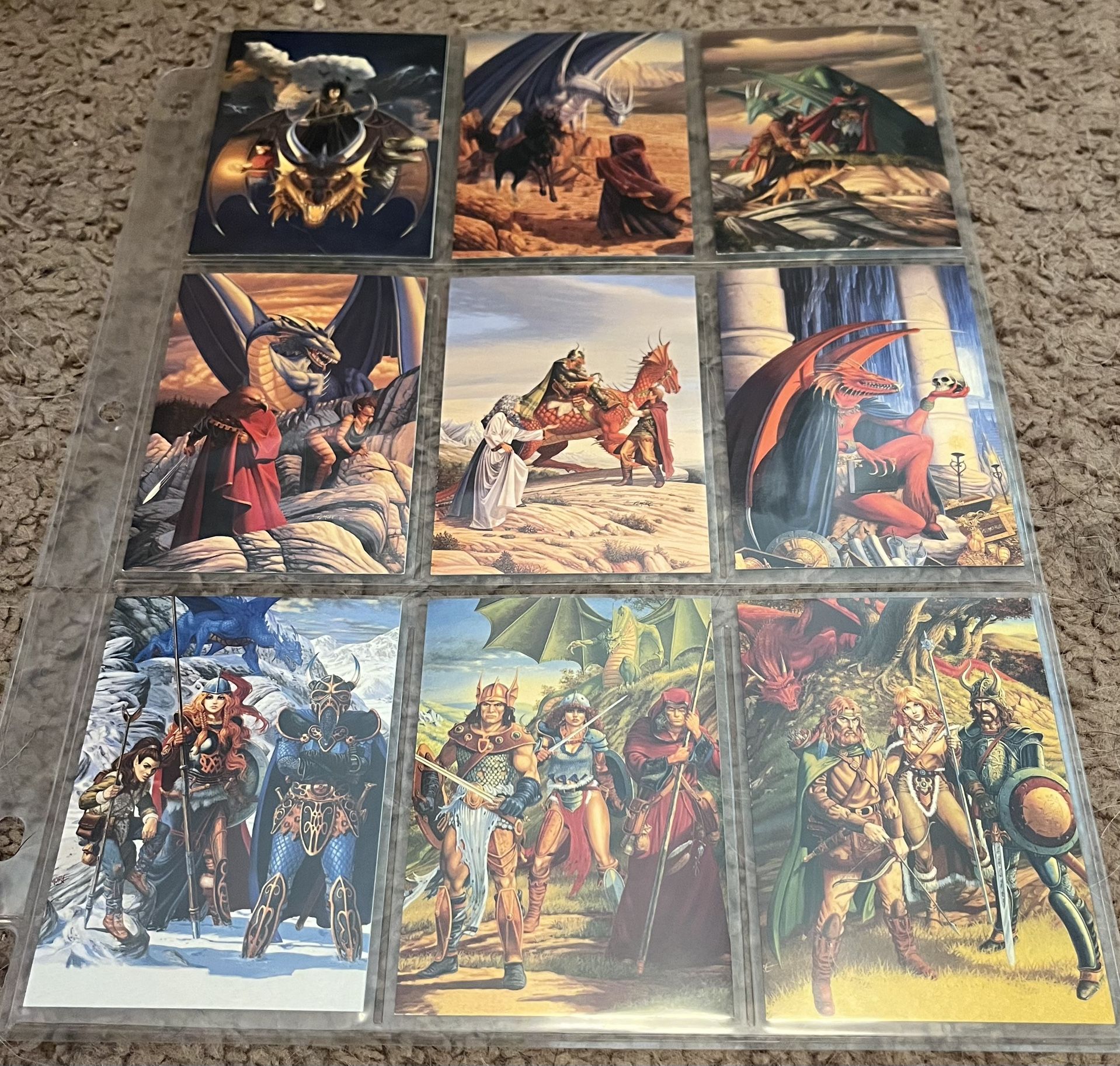 Larry Elmore Art Trading Card Set