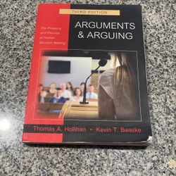 Arguments & Arguing 