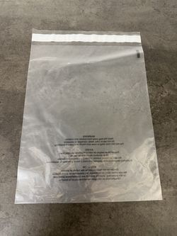 Plastic transparent self seal bags - 800 count