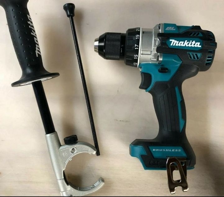 Makita 18V Lithium-Ion Brushless 1/2 In. Cordless Hammer Driver Drill (Tool Only).   