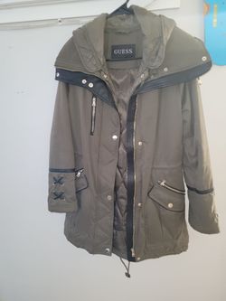 Green Guess Women's Coat