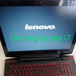 LENOVO GAMING LAPTOP INTEL i7 14" 256ssd HD 16gbRam Windows 11 Charger Included
