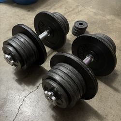 145lb Total Dumbbells 