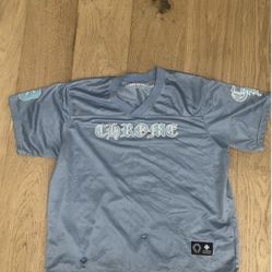 Blue Chrome Hearts Jersey 