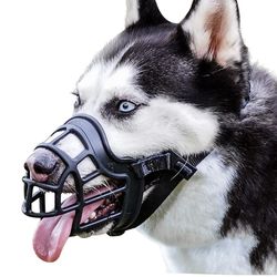 ROYAL CLAWS• Dog Muzzle, Basket Muzzle Anti Biting Chewing, Sturdy Lightweight Cage Mouth Cover for Small Medium Large Sized Dogs, Al NEw V Retails