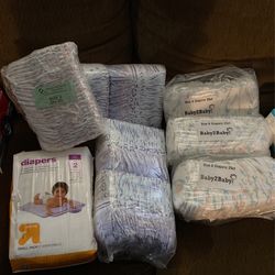 Diapers. Size 0 And 2