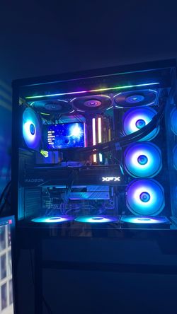 Custom Built Gaming PC with RGB Lighting