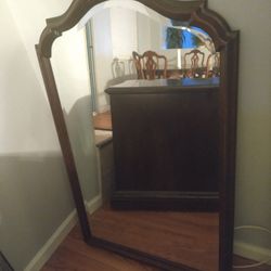 Mirror And Cabinet