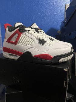 Jordan 4 Retro Red Cement GS Size 7y