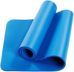 180 * 60cm Tpe Yoga Mat With Carrying Strap Non Slip Carpet