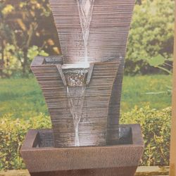 Indoor outdoor waterfall fountain Modern