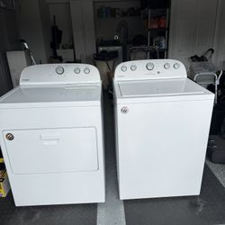 Washer And Dyer Set