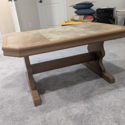 Real Wood Tiled Coffee or End Table