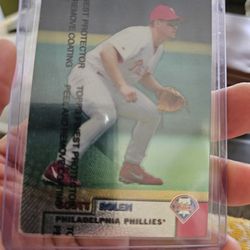 Scott Rolen '99 Topps Finest Baseball Card 