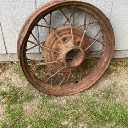 Antique Iron Wheel
