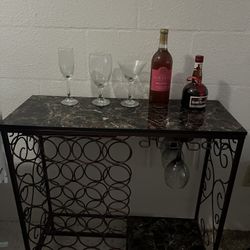 Wine Rack Table