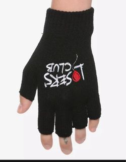 IT Losers Club Fingerless Gloves New Hot Topic