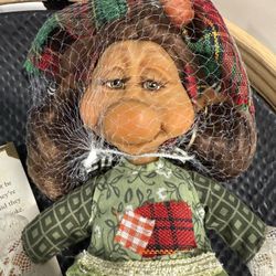 Whispering Willow Fairies "Hodeken" collection Doll Fantasy Genre Doll Trixie Tussle -  Essentially new in original box however she is missing the key