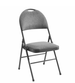 Maxchief Metal Highback Padded Folding Chair