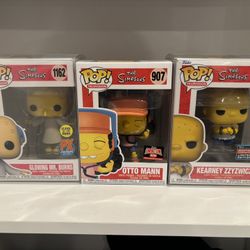 The Simpsons Funko Pop Lot 