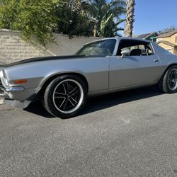 1973 Chevy Camaro Resto mod pro touring 406 V8 tremec 5 speed transmission 12 bolt rear end four-way disc brakes Hodgkins suspension for link great tr