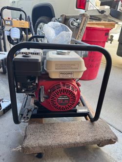 Honda gas powered WT 20 X water trash pump