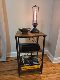 Powered side table