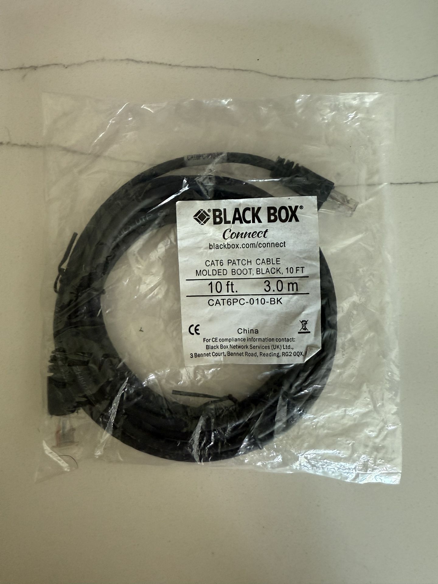 Black Box Connect Cat.6 Patch Cable