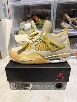 Women’s Air Jordan 4 Retro Off White Sail