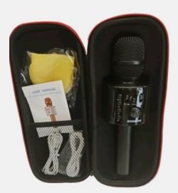 Wireless Karaoke Microphone with case. BRAND NEW!