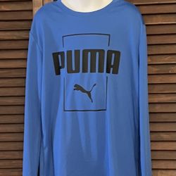 Youth’s Puma Long Sleeve Breathable Shirt, Unisex, New W/Tags, Size: M (10-12)