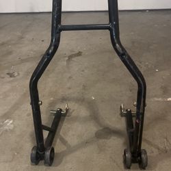 Venom Motorcycle Stand Front My