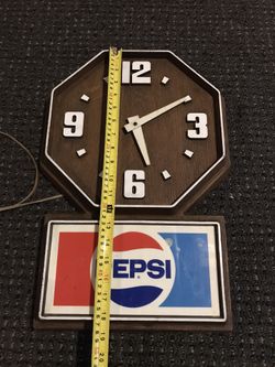 Vintage Pepsi Clock