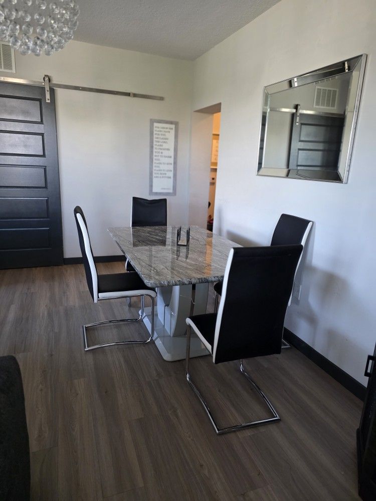 Dining Table With CHAIRS