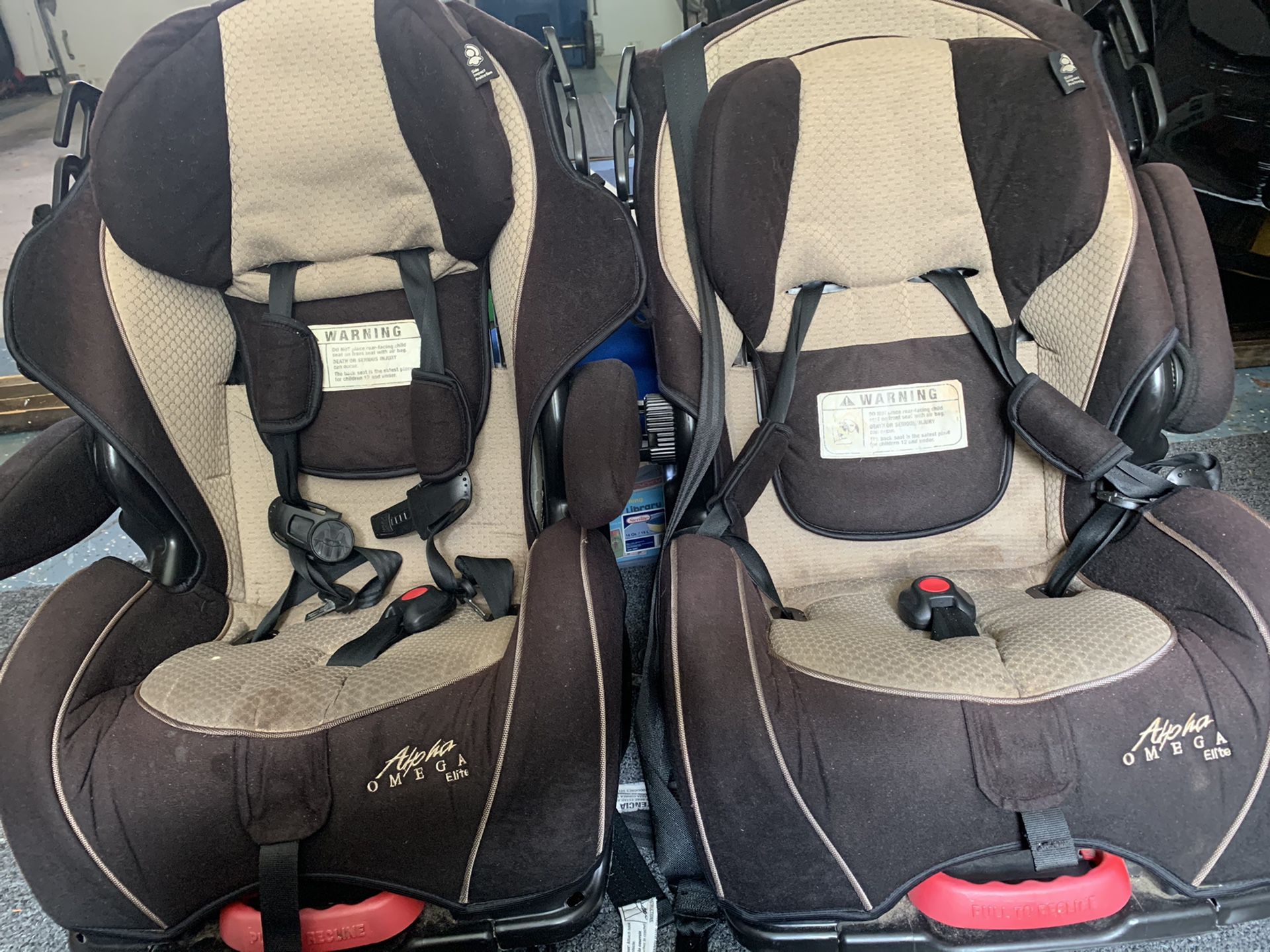 Alpha Omega Elite/Luxe 3 in 1 car seat