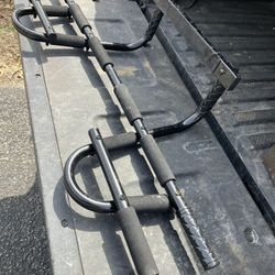 Above Door Frame Pull-Up Bar Workout Accessory