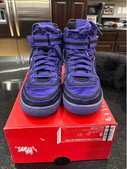 Nike Vandal High Supreme QS Purple Men 8 With Box Excellent Condition AQ(contact info removed)