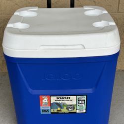 Igloo 60 Quarts Laguna Ice Chest Cooler With Wheels 