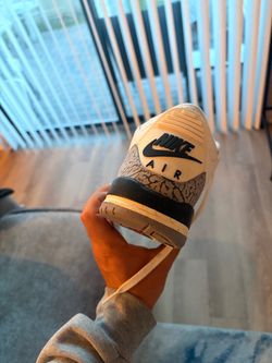 Jordan 3 cement size 7