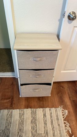 3-Drawer Fabric Storage Dresser