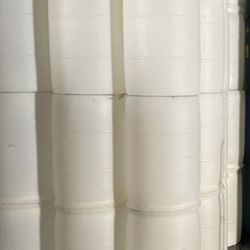 White Plastic Drums