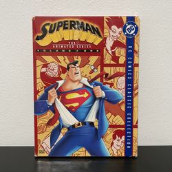 Superman Animated Series Volume One DVD DC Comics Classic Collection Slipcover 1