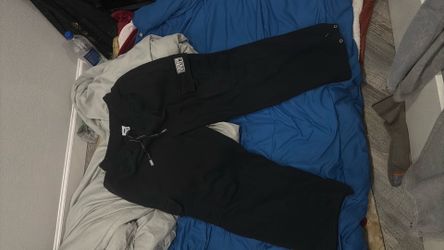Black Pro Club Cargo Sweats Large