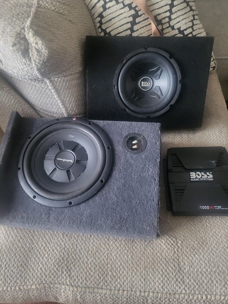 Rockford Fosgate Car System 1000 Watts