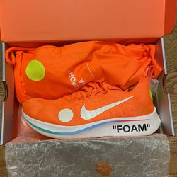Nike Off-White Zoom Fly Mercurial Size 9.5