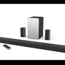 Vizio Surround Sound With Subwoofer And Rear Speakers Bluetooth With Remote